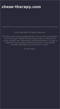 Mobile Screenshot of chess-therapy.com